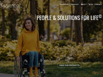 Essential Mobility Website Thumbnail