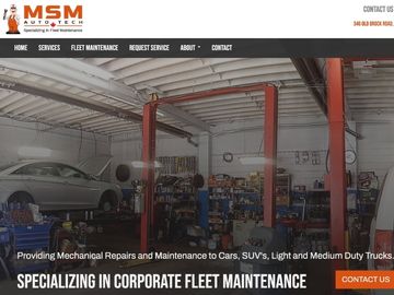 msmautotech website thumbnail